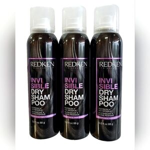Redken Invisible Dry Shampoo Refresh + No Residue 3x ~New  ☆Discontinued, HTF☆
